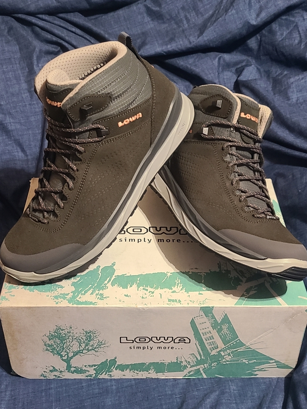 Lowa Malta GTX Gore-Tex Boots, New In Box! Men 9/Women 10
